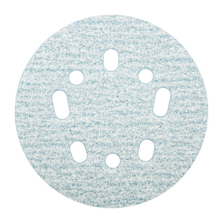 Norton Co Norton 1931385 ProSand 5 in. Ceramic Alumina Hook & Loop 5 & 8 Hole UVH Sanding Disc; 120 Grit Medium - Pack of 50 1931385